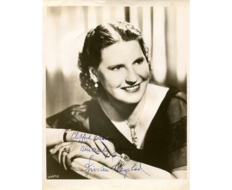 OPERA: Selection of signed 8 x 10 photographs (7), some smaller, various sizes 4 x 5 and 4 x 6 (8), some vintage, by various 