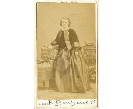 BONHEUR ROSA: (1822-1899) French Painter and Sculptor, well-known for her paintings of animals. Bonheur was widely considered