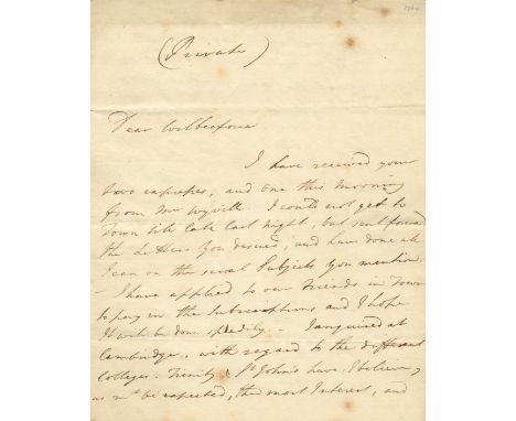 Pitt writes to Wilberforce on religion, war, and the slave trade PITT to WILBERFORCE: An exceptional and historically importa