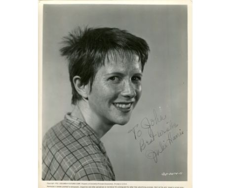 HARRIS JULIE: (1925-2013) American actress, an Academy Award nominee. A good vintage signed 8 x 10 photograph of the actress 