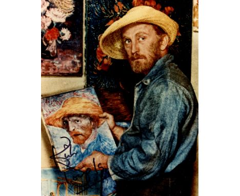 DOUGLAS KIRK: (1916-2020) American Actor, Academy Award winner. Signed colour 8 x 10 photograph of Douglas standing in a half
