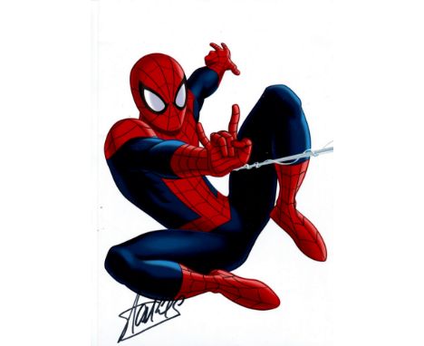 LEE STAN: (1922-2018) American Comic Book Writer, formerly Editor-in-Chief of Marvel Comics and co-creator of Spider-Man. Sig