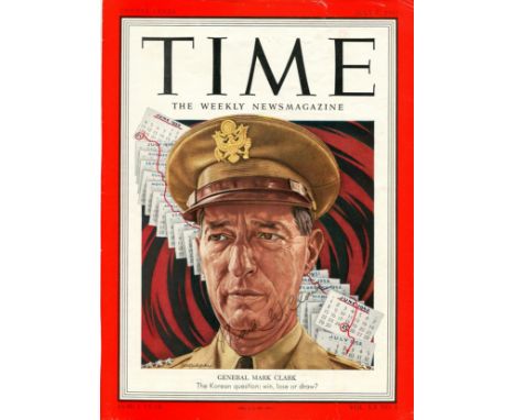 CLARK MARK W.: (1896-1984) American General of World War II who also served in the Korean War. Vintage signed 4to printed cov