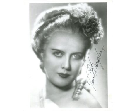 OPERA: Selection of signed postcard photographs and slightly larger, 8 x 10s etc., some vintage, by various female American o