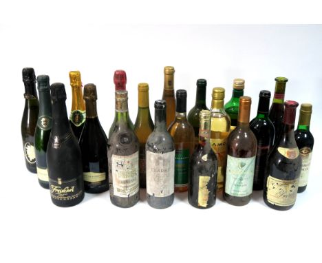 Mixed - Six Assorted Bottles of Sparkling Wine, Together With A Mixed Assortment of Red and White Wines, including Eschenauer