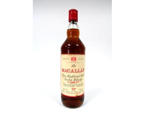 Whisky - The Macallan Pure Highland Malt Scotch Whisky 10 Years Old, 75cl, 70% Proof.