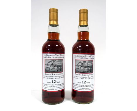 Whisky - Bruichladdich Private Single Cask Bottling,  The Hogshead Club Whisky Cask 1 - First Fill Sherry Hogshead, Amicitia 