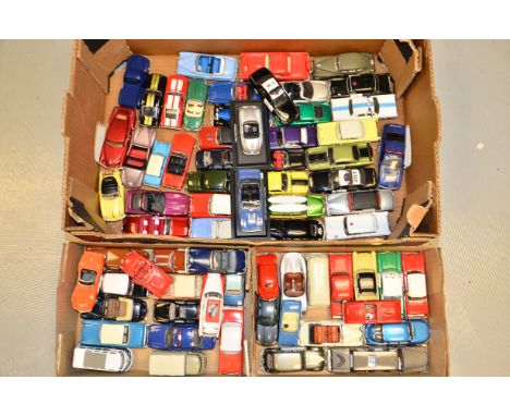 Unboxed Die-Cast Vehicles, A collection of mostly 1:43 scale vintage and modern private and commercial vehicles by various mo