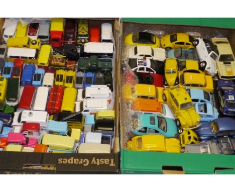 Unboxed Die-Cast Vehicles, A collection of mostly 1:43 scale vintage and modern private and commercial vehicles by various mo