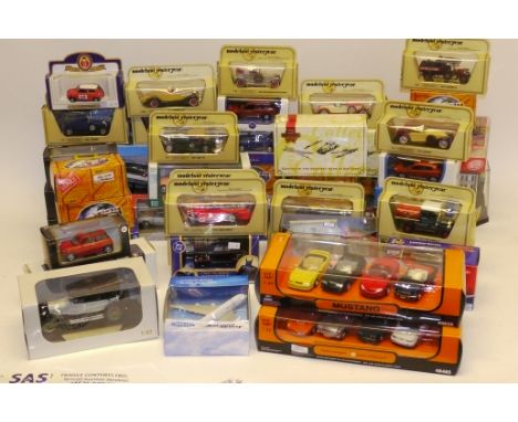 Boxed Modern Die-Cast Models,  A collection of vintage and modern commercial and private mostly 1:43 scale vehicles including