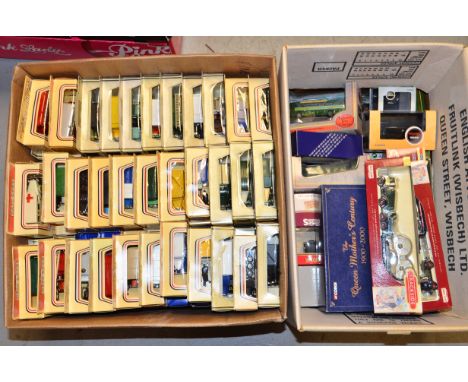 Days Gone By, Corgi, EFE and others, A boxed collection of Lledo models of vintage mostly commercial vehicles (125), together