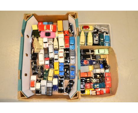 Unboxed Die-Cast Vehicles, A collection of mostly 1:43 scale vintage and modern private and commercial vehicles by various mo