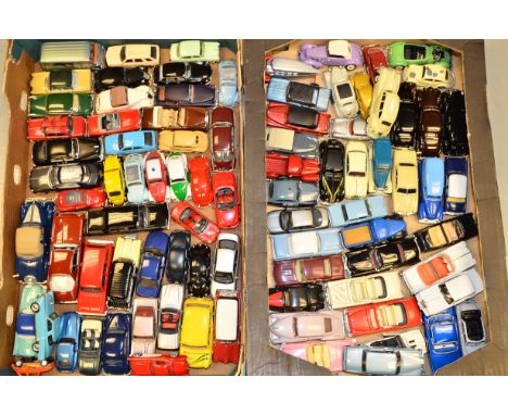 Unboxed Die-Cast Vehicles, A collection of mostly 1:43 scale vintage and modern private and commercial vehicles by various mo