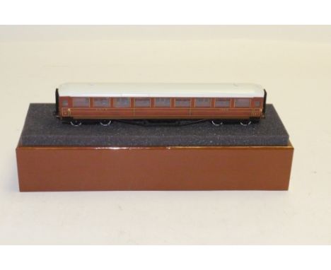 Golden Age 00 Gauge  2K LNER wooden  First/Third Coach, No 1858, in original box, M, box E