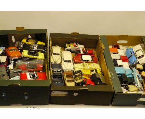 Unboxed Die-Cast Vehicles, A collection of 1: 24 scale and smaller vintage and modern private and commercial vehicles by vari