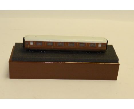 Golden Age 00 Gauge  2J LNER wooden All First Coach, No 1850, in original box, M, box E