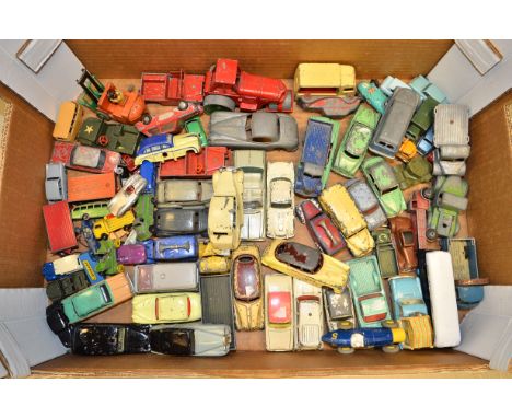 Play-Worn Die-Cast Vehicles, A collection of pre and post- war commercial, private and military vehicles, including examples 