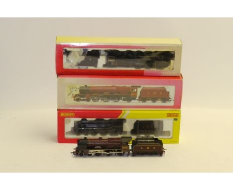 Hornby (China and Margate) and Bachmann 00 Gauge LMS Locomotives and Tenders, China, R2313 maroon Princess Class 6204 'Prince