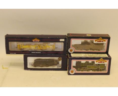 Bachmann OO Gauge Steam Locomotives and Track Machine,  comprising BR std class 2 2-6-0 no 76079 in lined black, LNER class V