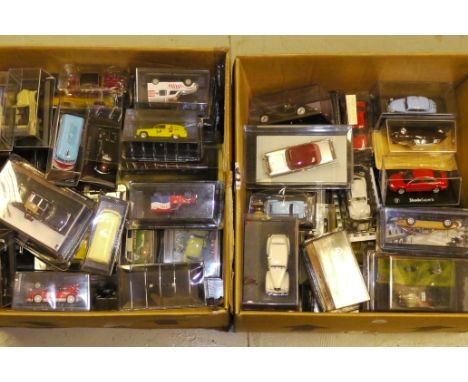 Packaged or Cased Modern Die-Cast Models, A collection of vintage and modern commercial, private, and examples from televisio