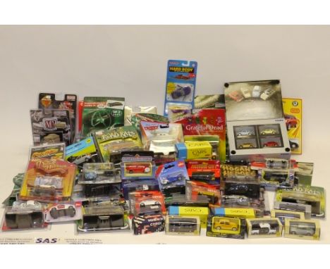 Packaged or boxed Modern Die-Cast Models, All 1:64 scale, mostly shop sealed vintage and modern private and commercial models