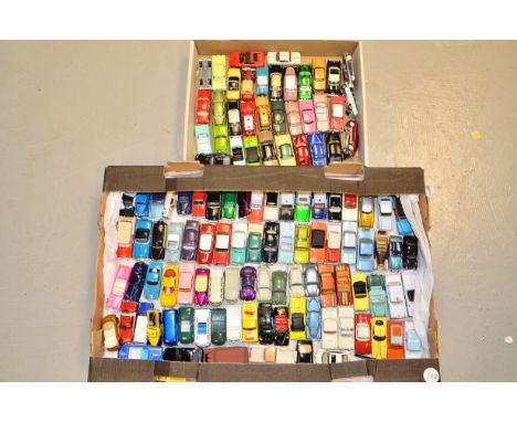 Unboxed Die-Cast Vehicles, A collection of mostly 1:64 scale vintage and modern private and commercial vehicles by various mo