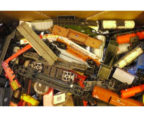 A Large Collection of OO Gauge Rolling Stock, mostly Triang/Hornby, including Trestrol wagons, Ferryvans, ICI, Murgatroyds an