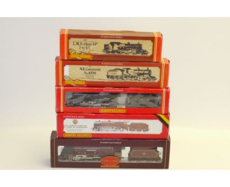 Hornby (Margate) 00 Gauge Steam Locomotives, LMS, R088 4P 2-6-2T, R357 maroon Patriot No 5541 'Duke of Sutherland', R325 blac