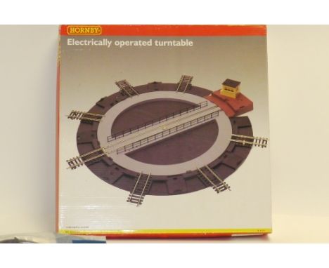 Various 00 Gauge accessories by several makers, including Hornby R070 Electric Turntable, in original box, unboxed, Hornby ro