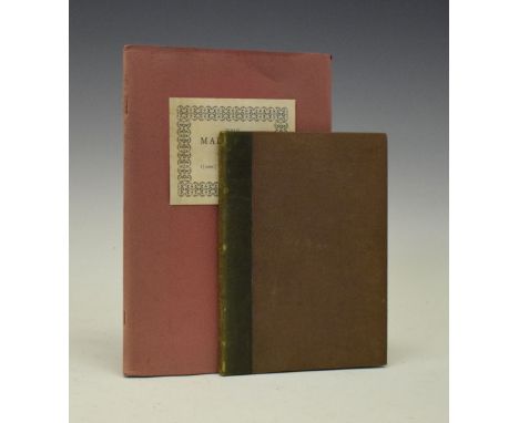 Books - Rare early 17th Century text, 'The Merchants Avizo', verie necessarie for their sons and servants, when they first se