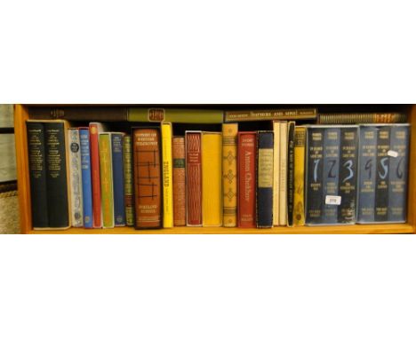 Shelf of folio books