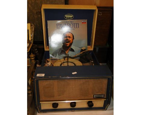 1960s Dansette portable record player