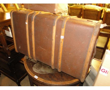 Vintage bound trunk