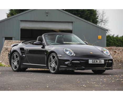 On offer from a superb private collection, this 997 Convertible presents dramatically in Triple Black - full stealth mode.Alt