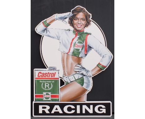'Ah! - Castrol R'. Those were the days.Original acrylic on board measuring 114cm x 82cm.Click here for more details and image