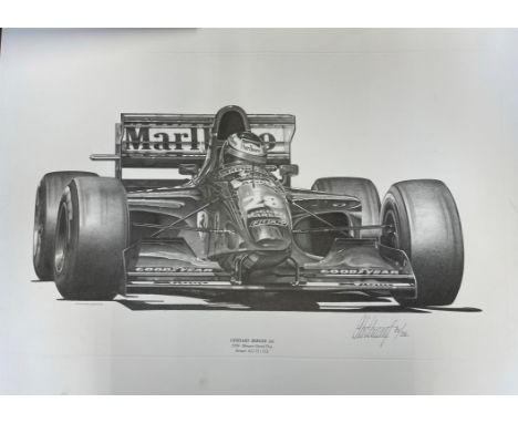 &nbsp;Wrestling his Ferrari 412 around Monaco.Edition 701 of 750 on quality paper.Click here for more details and images