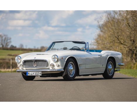 Finished in brilliant Bianco, this supremely elegant 3500GT Spyder is one of only 242 ever built.The 1950s had proved very su