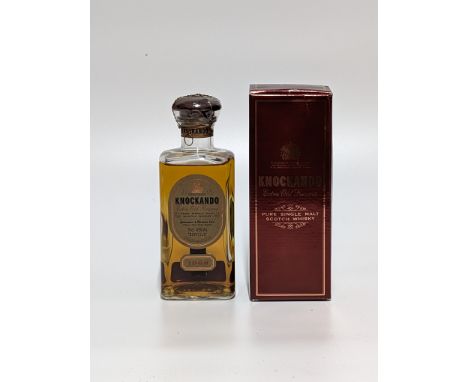Knockando, Extra Old Reserve, Pure Single Malt Scotch Whisky, distilled 1968, bottled 1992, 43% vol, 75cl, one bottle