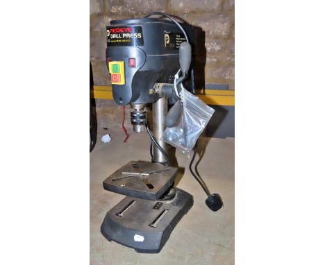 A Pro-Red Eye drill press together with a Street Wise jump start etc. 