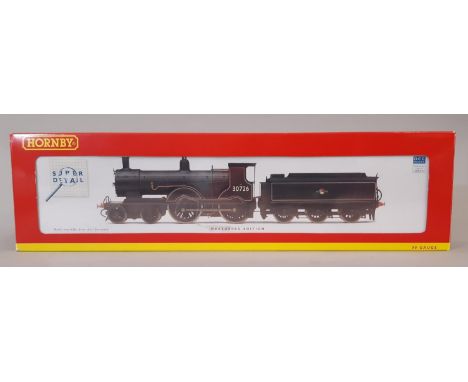 00 gauge Hornby 4-4-0 locomotive and tender R2831 Class 39 no 30726 with weathered finish, boxed with original packaging and 