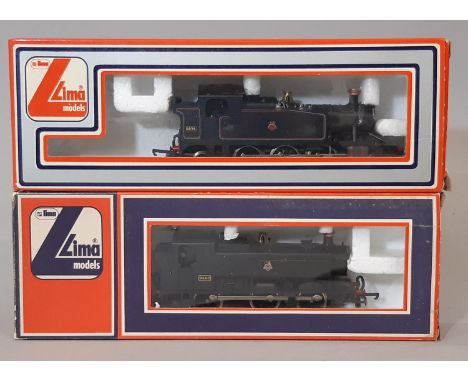 Two 00 gauge locomotives by Lima comprising  L205118 Class 9400 0-6-0T 9420 and  Class 4500 Prairie 5574 2-6-2 both in BR bla