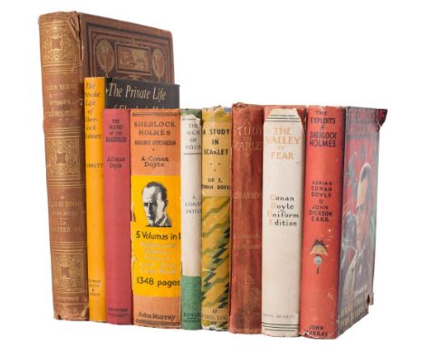 DOYLE, A. Conan & CARR, John Dickson - The Exploits of Sherlock Holmes : cloth in d/w, 8vo, John Murray, first ed, 1954. With