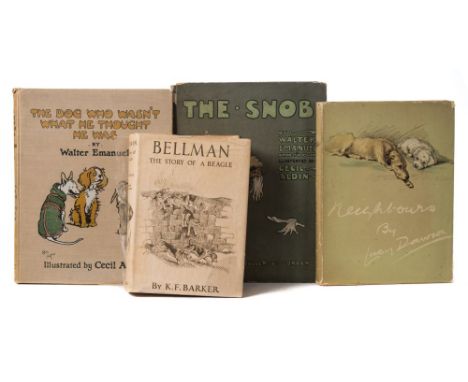 ALDIN, Cecil [illustrator] - The Dog who wasn't what he thought he was : 24 colour plates, org. pictorial cloth slight wear t