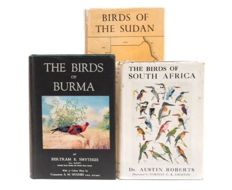 SMYTHIES, Bertrum E. - The Birds of Burma, org.cloth in d/w, 8vo, 1953,; with CAVE, Colonel Francis O and MACDONALD, James D 