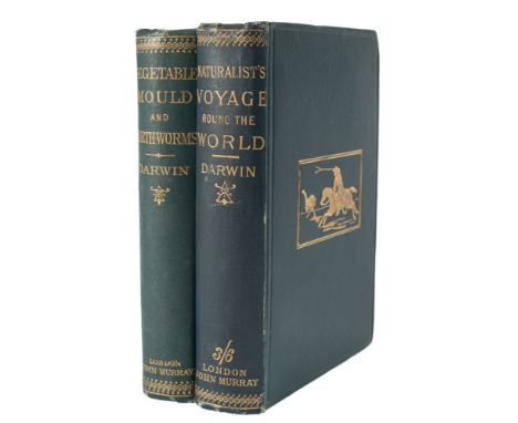 DARWIN, Charles - A Naturalist's Voyage. Journal of Researches into the Natural History and Geology : eng. portrait frontispi