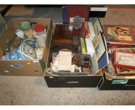 3 boxes inc vintage games