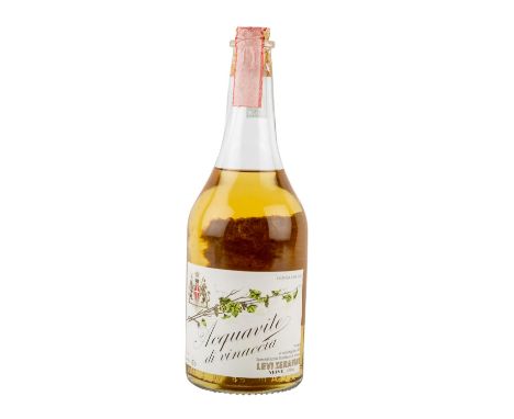 ROMANO LEVI 1 Flasche Grappa DESTILLERIE LEVI SERAFINO 2003 Region: Neive, Piemont, Italien, 50% Vol., 700 ml, Füllstand MS (