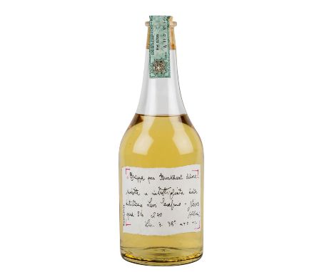 ROMANO LEVI 1 Flasche Grappa DESTILLERIE LEVI SERAFINO mit Widmung, 1994 Kat. 2, Region: Neive, Piemont, Italien, 54% Vol., 7