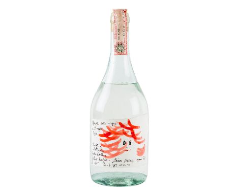 ROMANO LEVI 1 Flasche Grappa DESTILLERIE LEVI SERAFINO "Angelo Gaja", 1992 Kat. 2, Region: Neive, Piemont, Italien, 60% Vol.,
