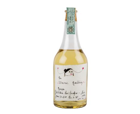 ROMANO LEVI 1 Flasche Grappa DESTILLERIE LEVI SERAFINO mit Widmung, 1994 Kat. 2, Region: Neive, Piemont, Italien, 50% Vol., 7